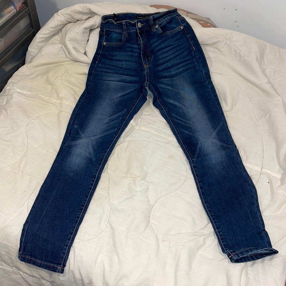 Dark Blue Highrise Jegging